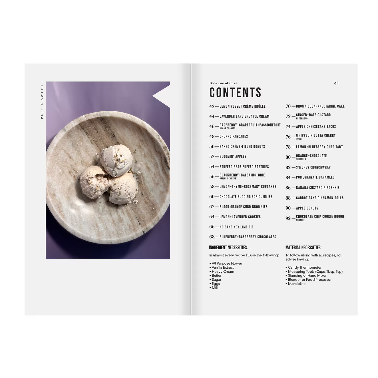 Pete's Sweets: A Cookbook